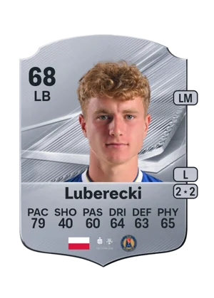 Luberecki - 68 - Rare EA FC 27 card
