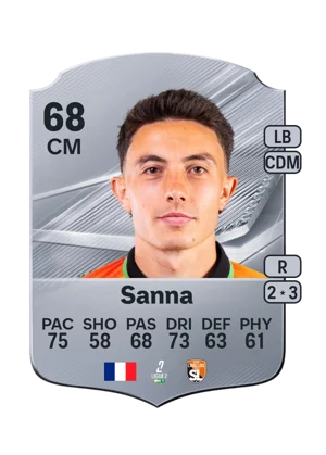 Sanna - 68 - Rare EA FC 27 card