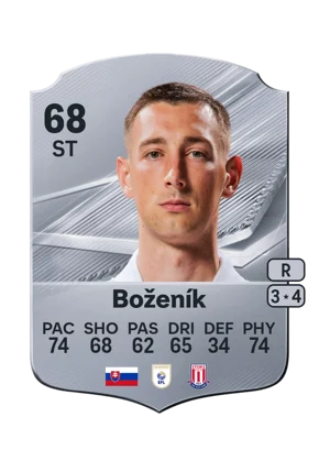 Boženík - 68 - Rare EA FC 27 card