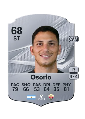 Osorio - 68 - Rare EA FC 27 card