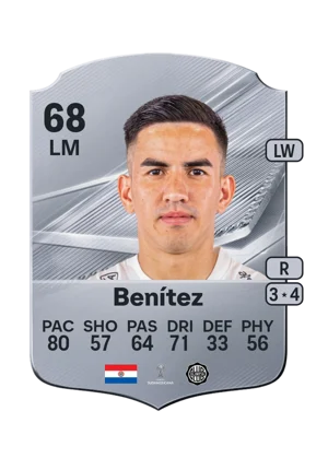 Benítez - 68 - Rare EA FC 27 card