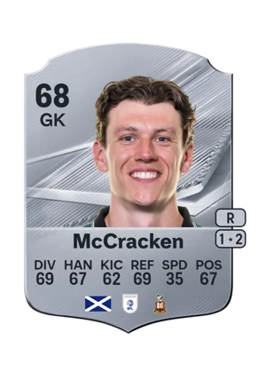 McCracken - 68 - Rare EA FC 27 card