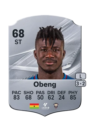 Obeng - 68 - Rare EA FC 27 card