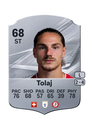 Tolaj - 68 - Rare EA FC 27 card