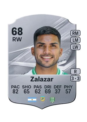 Zalazar - 68 - Rare EA FC 27 card
