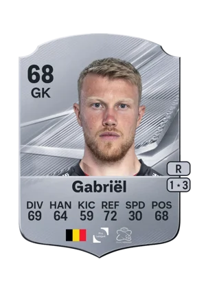 Gabriël - 68 - Rare EA FC 27 card