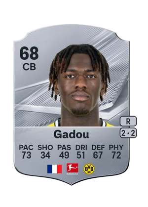 Gadou - 68 - Rare EA FC 27 card