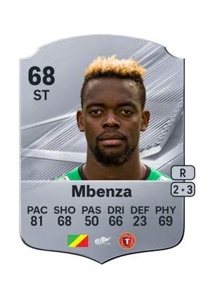 Mbenza - 68 - Rare EA FC 27 card