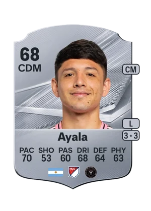 Ayala - 68 - Rare EA FC 27 card