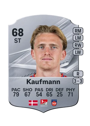 Kaufmann - 68 - Rare EA FC 27 card