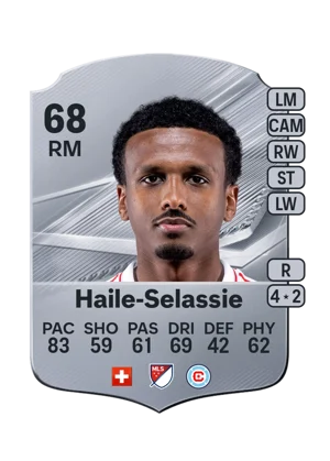 Haile-Selassie - 68 - Rare EA FC 27 card
