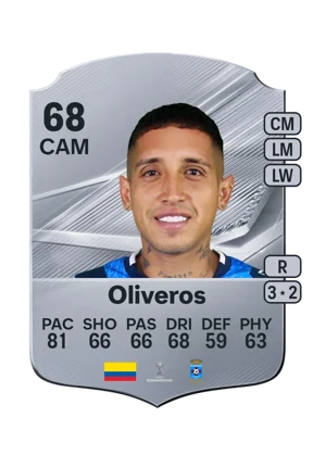 Oliveros - 68 - Rare EA FC 27 card