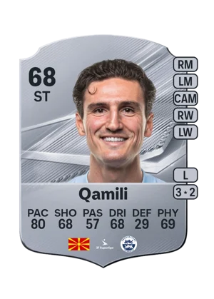 Qamili - 68 - Rare EA FC 27 card