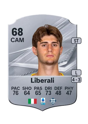 Liberali - 68 - Rare EA FC 27 card