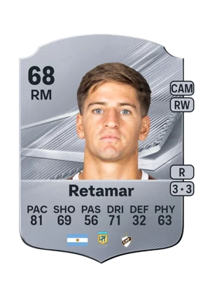 Retamar - 68 - Rare EA FC 27 card