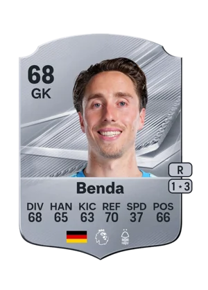 Benda - 68 - Rare EA FC 27 card