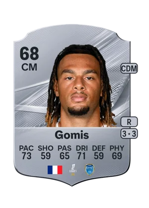 Gomis - 68 - Rare EA FC 27 card