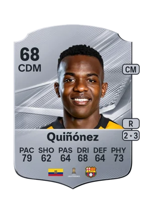 Quiñónez - 68 - Rare EA FC 27 card