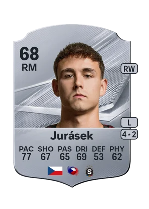 Jurásek - 68 - Rare EA FC 27 card