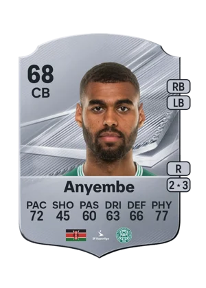 Anyembe - 68 - Rare EA FC 27 card