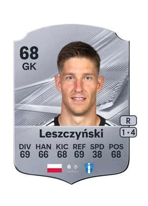 Leszczyński - 68 - Rare EA FC 27 card