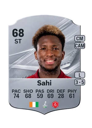 Sahi - 68 - Rare EA FC 27 card
