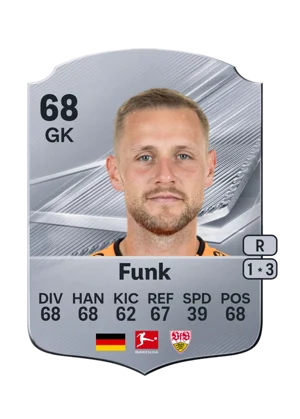 Funk - 68 - Rare EA FC 27 card
