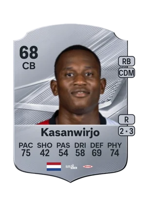 Kasanwirjo - 68 - Rare EA FC 27 card