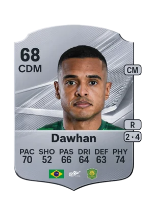 Dawhan - 68 - Rare EA FC 27 card