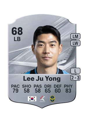 Lee Ju Yong - 68 - Rare EA FC 27 card