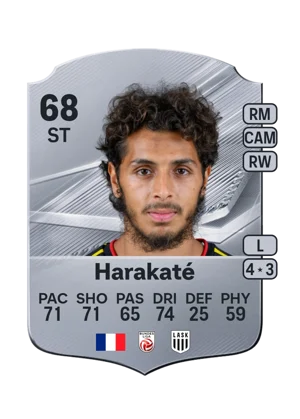 Harakaté - 68 - Rare EA FC 27 card