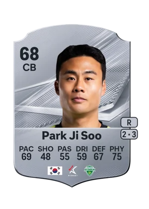 Park Ji Soo - 68 - Rare EA FC 27 card