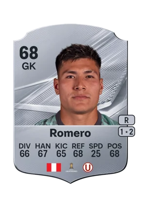 Romero - 68 - Rare EA FC 27 card