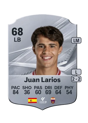 Juan Larios - 68 - Rare EA FC 27 card