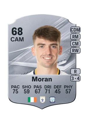Moran - 68 - Rare EA FC 27 card