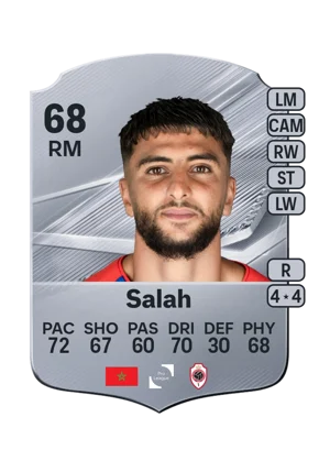 Salah - 68 - Rare EA FC 27 card