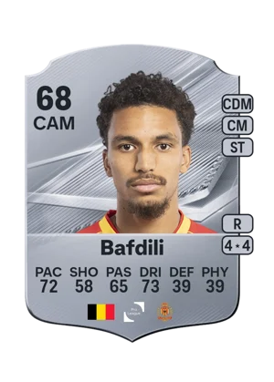 Bafdili - 68 - Rare EA FC 27 card