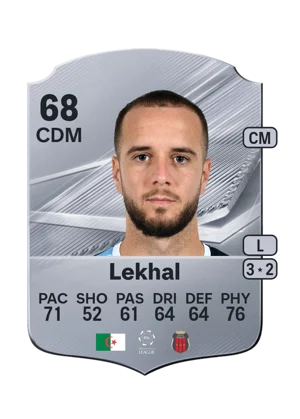 Lekhal - 68 - Rare EA FC 27 card