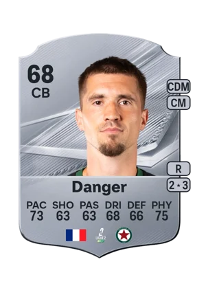 Danger - 68 - Rare EA FC 27 card