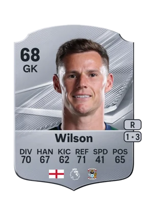 Wilson - 68 - Rare EA FC 27 card
