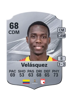 Velásquez - 68 - Rare EA FC 27 card