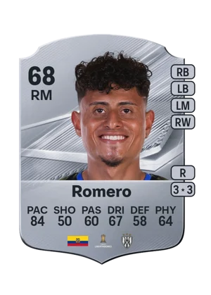 Romero - 68 - Rare EA FC 27 card