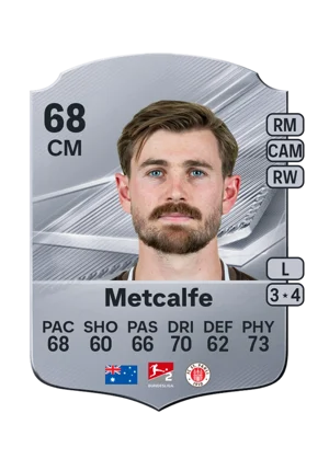 Metcalfe - 68 - Rare EA FC 27 card