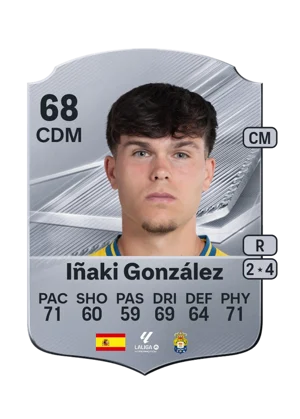 Iñaki González - 68 - Rare EA FC 27 card