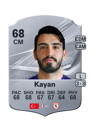 Kayan - 68 - Rare EA FC 27 card
