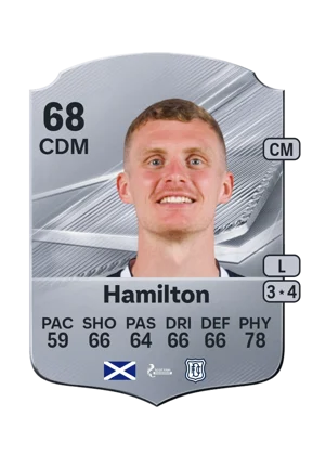 Hamilton - 68 - Rare EA FC 27 card