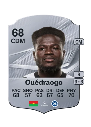 Ouédraogo - 68 - Rare EA FC 27 card