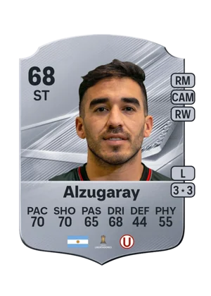 Alzugaray - 68 - Rare EA FC 27 card