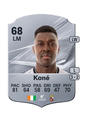 Koné - 68 - Rare EA FC 27 card