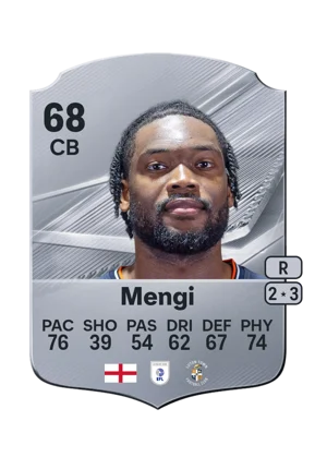 Mengi - 68 - Rare EA FC 27 card